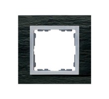 Simon 82 Рамка декоративная, 1 пост, S82 Nature, Камень, сланец-алюминий  82917-63  Simon