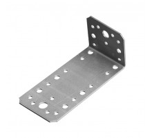 Уголок крепежный ассиметричный 55х50х90х2, оцинкованный - накл.  124405  Tech-KREP