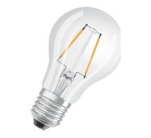 Лампа светодиодная филаментная LED Star А 1,5W/827 230V FIL E27 10X1  4058075461437  OSRAM