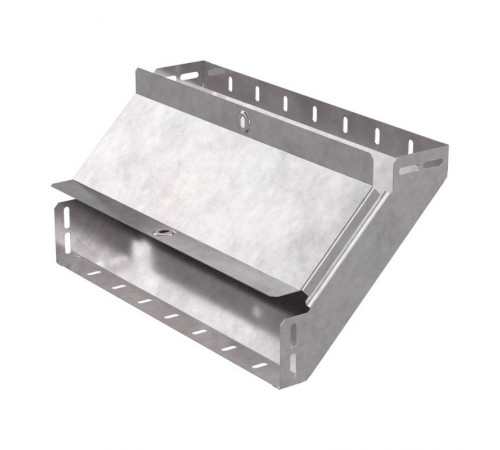 Угол вертикальный внутренний 90 градусов с крышкой Стандарт 400х80   PR16.0602  Промрукав