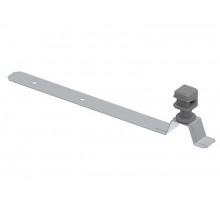 Держатель пластиковый круглого проводника под черепицу, гор. цинк, 394038  МД-038-ГЦ   Ostec