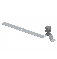 Держатель пластиковый круглого проводника под черепицу, гор. цинк, 394038  МД-038-ГЦ   Ostec