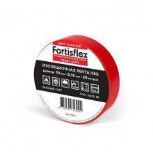 Изолента ПВХ Heavy Duty 19х0.18х20 красная  90821  Fortisflex