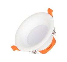 Светильник MS-BLIZZARD-BUILT-R102-8W Warm3000 (WH, 100 deg, 230V) (Arlight, IP20 Металл, 3 года)  036578  Arlight