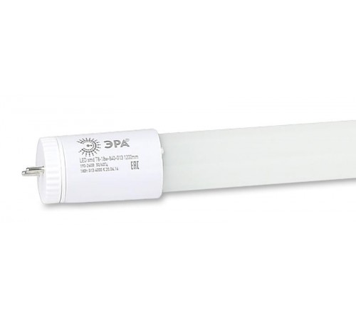 Лампа cветодиодная ECO LED T8-18W-840-G13-1200mm (диод,трубка стекл,18Вт,нейтр,непов. G13) (30/840)  Б0032976  ЭРА