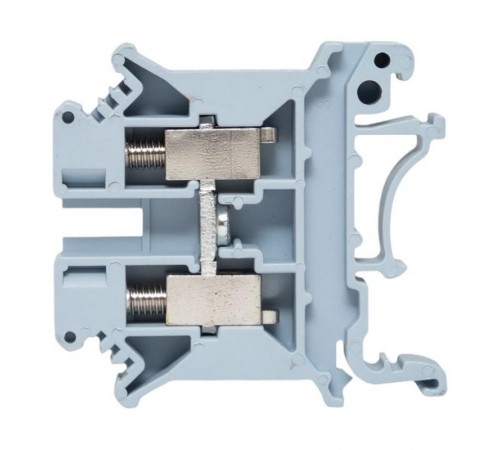 Клеммная колодка винтовая 6 UT серая  scr-ut-6-g  EKF