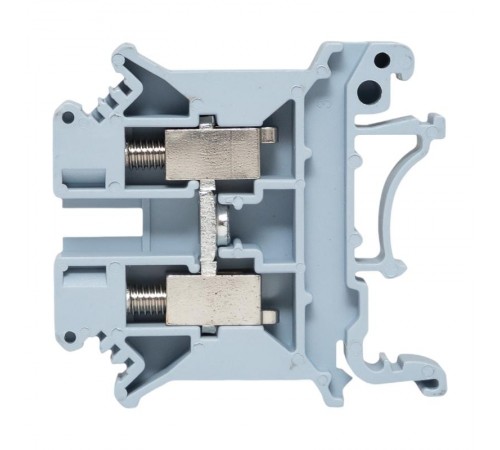Клеммная колодка винтовая 6 UT серая  scr-ut-6-g  EKF