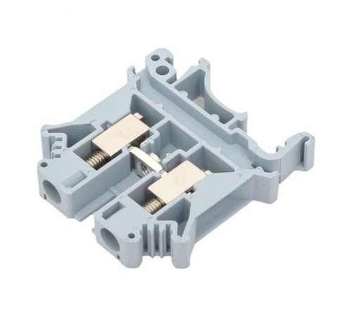 Клеммная колодка винтовая 6 UT серая  scr-ut-6-g  EKF