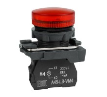 Сигнальная лампа OptiSignal D22 C5-L-B4 красная пластик 24VAC/DC XB5AVB4 332191 КЭАЗ