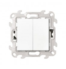 Simon 24 Белый Включатель 2-кл. Push&Go  2420398-030  Simon
