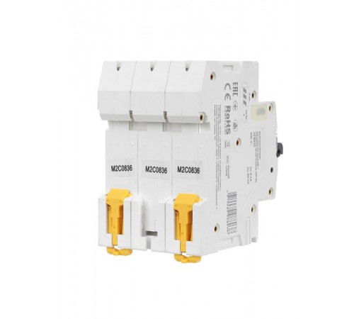 Выключатель автоматический трехполюсный M06N 3P C 8А 6кА ARMAT  AR-M06N-3-C008  IEK