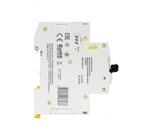 Выключатель автоматический трехполюсный M06N 3P C 8А 6кА ARMAT  AR-M06N-3-C008  IEK