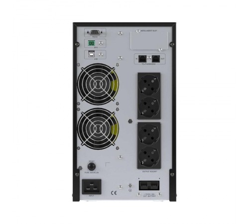 Онлайн ИБП, Small Tower, 2000VA/1800W, 4xSchuko, USB, без АКБ  SMALLT2A0PS  DKC