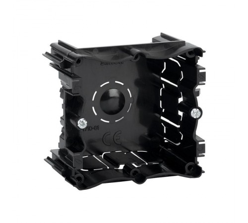 Монтажная коробка с перегородками для скрытого монтажа прямоугольная 75x70x43 мм Simon  31710-61  Simon