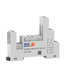 Розетка для реле OptiRel G RR95-02-230-10-V КЭАЗ  281173  КЭАЗ