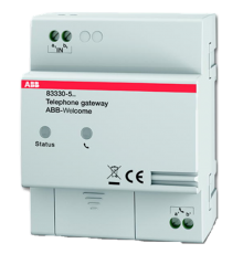 Шлюз для подключения проводного телефона к домофону, 4U  2TMA020150H0007  ABB