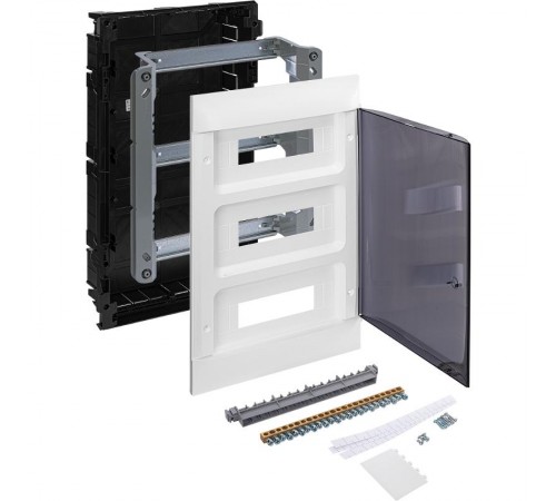 Practibox S Пластиковый щиток Встраиваемый 3X12 Дымчатая дверь  135553  Legrand