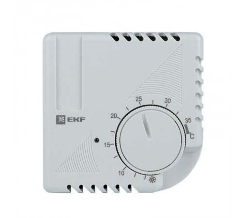 Термостат NO/NC (охлаждение/обогрев) накладной 16A 230В IP20 EKF PROxima  thermo-no-nc-wall  EKF