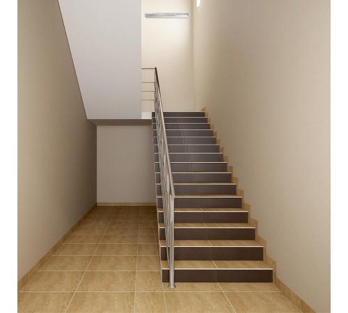 Светильник аварийного освещения аккумуляторный EL17 90 LED AC/DC Li-ION батарея, белый 660*66*65 мм  12898  FERON