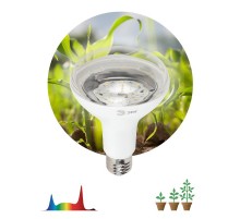 Лампа светодиодная фито для растений 15Вт E27 белый спектр FITO-15W-Ra90-E27  Б0039173  ЭРА