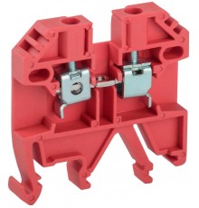 Клемма винтовая КВИ-2,5мм2 красная  YZN30-002-K04  IEK