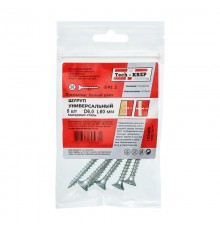 Саморез ШУц 6,0х60 пот. гол. (5 шт) - пакет ( 0,039 кг)  102456  Tech-KREP