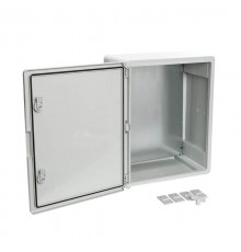 Корпус пластиковый с монтажной панелью ЩМП IP65 серая дверь 500х400х240  PR08.26485  Промрукав