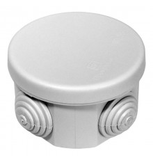 Коробка распределительная для о/п атмосферостойкая 65х40 (200шт/кор) IP55 безгалогенная (HF)  40-0105  Промрукав