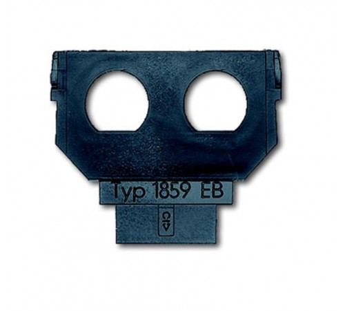 Суппорт (цоколь) для 2-х разъёмов UHF  1764-0-0109   2CKA001764A0109  ABB