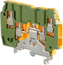 Клемма M4/6.4A.P винт 4мм.кв. Земля  1SNA195638R2300  TE