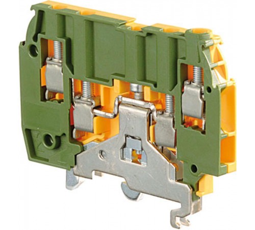 Клемма M4/6.4A.P винт 4мм.кв. Земля  1SNA195638R2300  TE