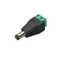 Коннектор Terminal-MONO-2pin-M (Jack 5.5) (Arlight, Пластик)  019218(1)  Arlight