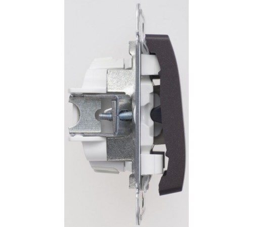 Glossa Шоколад Переключатель 1-клавишный, сх.6, 10АХ  GSL000861  SE