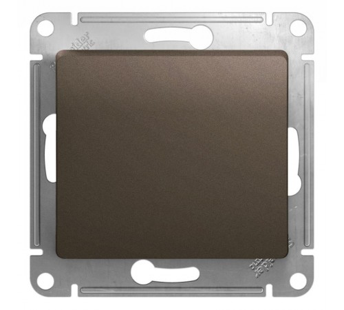 Glossa Шоколад Переключатель 1-клавишный, сх.6, 10АХ  GSL000861  SE