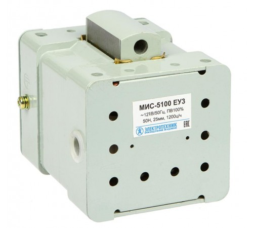 МИС-5100 ЕУ3, 127В, тянущее исполнение, ПВ 100%, IP20, с жесткими выводами, электромагнит  (ЭТ)  ET502275  Электротехник