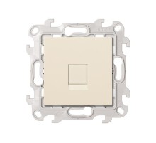 Simon 24 Сл. кость Комп. розетка 1-ая RJ45 кат 5e UTP  2410598-031  Simon