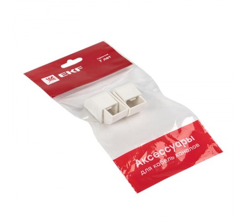 Заглушка (16х16) (4 шт) Plast EKF PROxima Белый    ecw-16-16x4   EKF