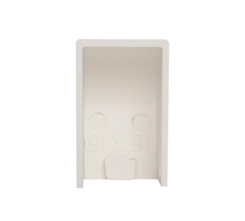 Заглушка (16х16) (4 шт) Plast EKF PROxima Белый    ecw-16-16x4   EKF