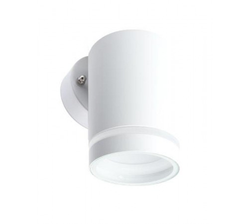 Светильник садово-парковый, 230V GX53, DH1001, белый (на стену)  48315  FERON