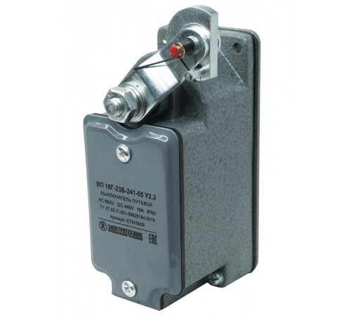 ВП 16Г-23Б-241-55 У2.3, селективный привод, без сальника, ход вправо, cамовозврат, 1з+1р, IP55, выключатель путевой (ЭТ)  ET515939  Электротехник