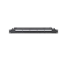 Патч-панель телефонная 19",1U,CAT3, 25 портов RJ45  RN3PP251  DKC