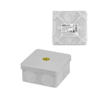 Коробка уравнивания потенциалов (КУП) двухкомп. ОП 80х80х40 мм, шина 6х9, 6 гр., IP66, инд. ш/к  SQ1401-1364  TDM