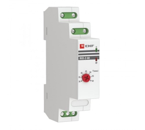 Импульсное реле с задержкой отключения RIO-2-60 (30-60 мин) PROxima  rio-2-60  EKF