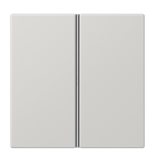 Набор клавиш для сенсорного модуля KNX, двойной, светло-серый  LS402TSALG  Jung