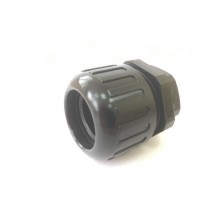 Муфта вводная усиленная (IP68) для гофрированных труб черная ВМУ-ГТ-20 (М16)  PR08.3751  Промрукав