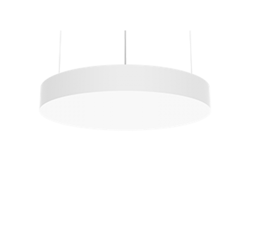 Светодиодный светильник Deleo подвесной 45 Вт 3000 К 600x80 мм с рассеивателем опал RAL9003 белый матовый  V1-R0-00202-30000-2005530  VARTON