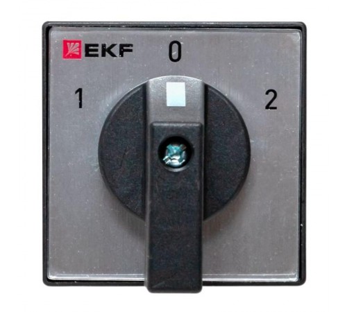 Переключатель кулачковый ПК-1-41 25А 1P "1-0-2" IP65  pk-1-41-25-65  EKF