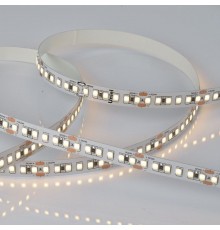Лента светодиодная теплый свет 3000K ULS-2835-168LED/m-10mm-IP20-DC24V-14W/m-5M-3000K  UL-00005875  Uniel