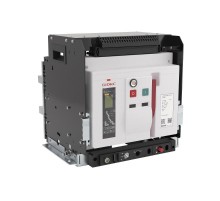 Воздушный автом. выкл. YON AGS25H 3Р 2500 А 85 кА, расцепитель 3M, выкатной, управление 220 В AC, гориз. подкл.  AGS25H-M3DH-5-222K  DKC