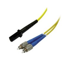 Патч-корд FC-D2-9-LC/UR-MTRJF/UR-H-10M-LSZH-YLвол.-оптич.(шнур) SM 9/125 (OS2),MTRJ(мама)-LC,2.0мм,duplex,LSZH,10м  393964  Hyperline